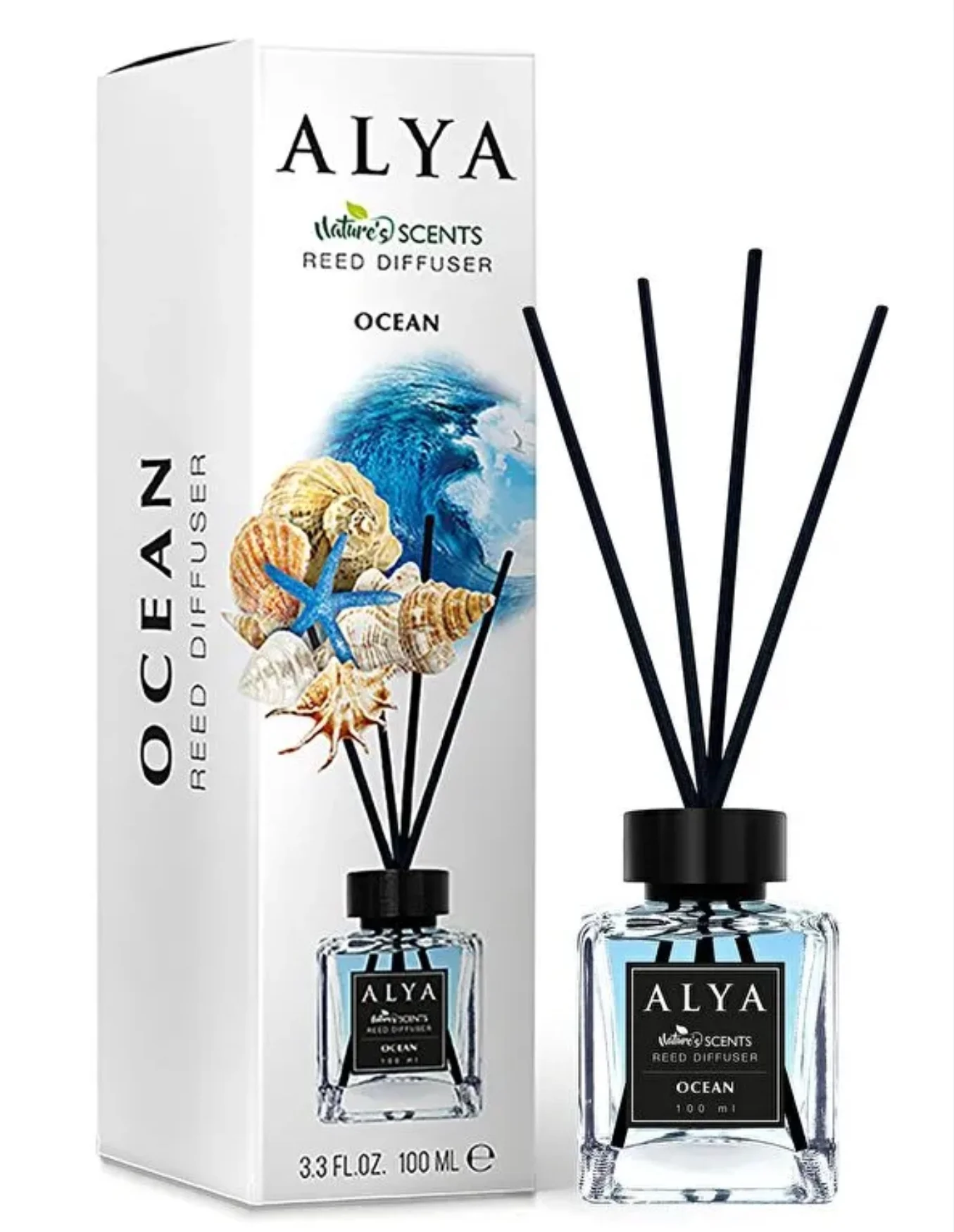 Alya - Ocean pálcikás szoba illatosító 100ml