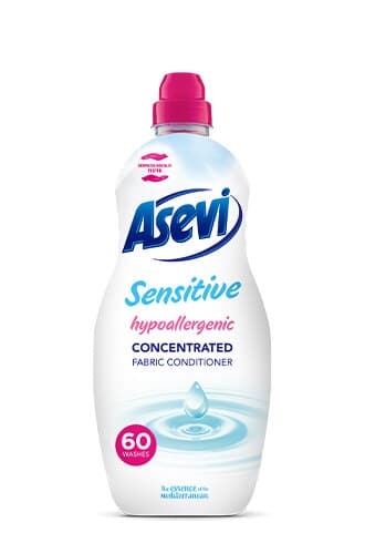 Asevi - Sensitive hipoalergén öblítő (60mosás) 1, 44 L