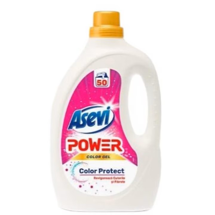 Asevi - Power Color Protect folyékony mosószer (50 mosás) 2, 5 L