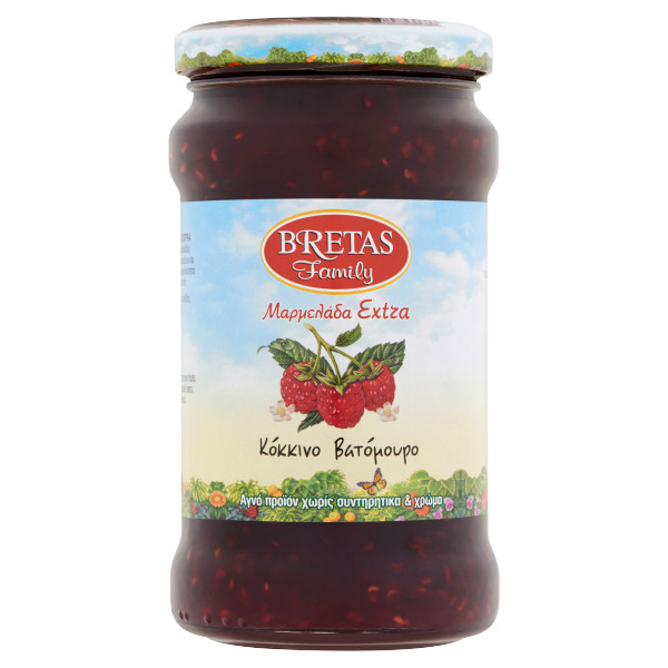 BRETAS Dzsem - málna 370 g