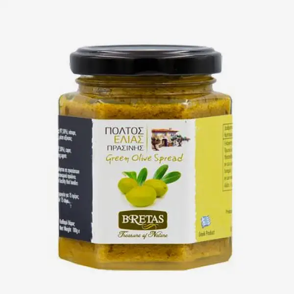 BRTEAS - Olajbogyó paszta zöld 190 g / 180 g
