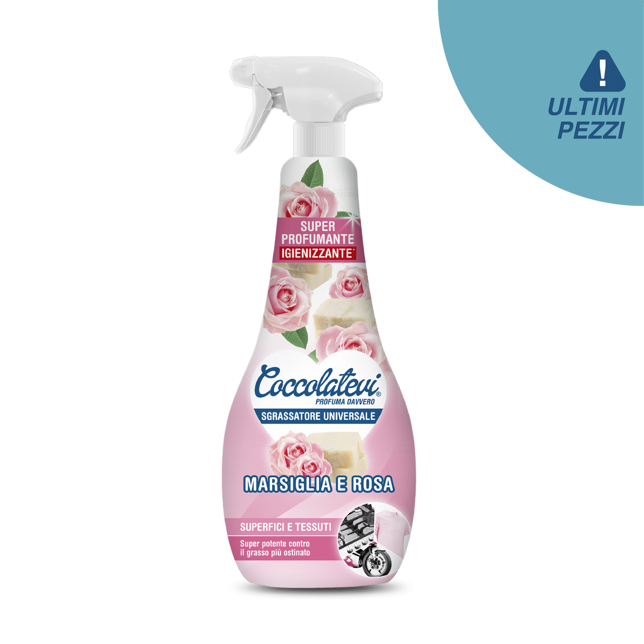 Coccolatevi - Univerzális zsíroldó spray (Marseille szappannal) 750 ml