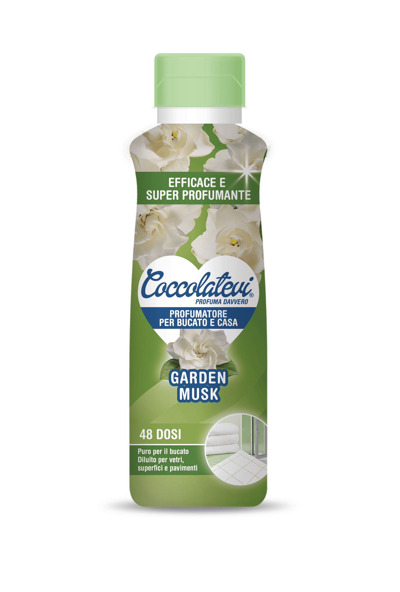 Coccolatevi - Garden musk mosóparfüm 250 ml (40 mosás)