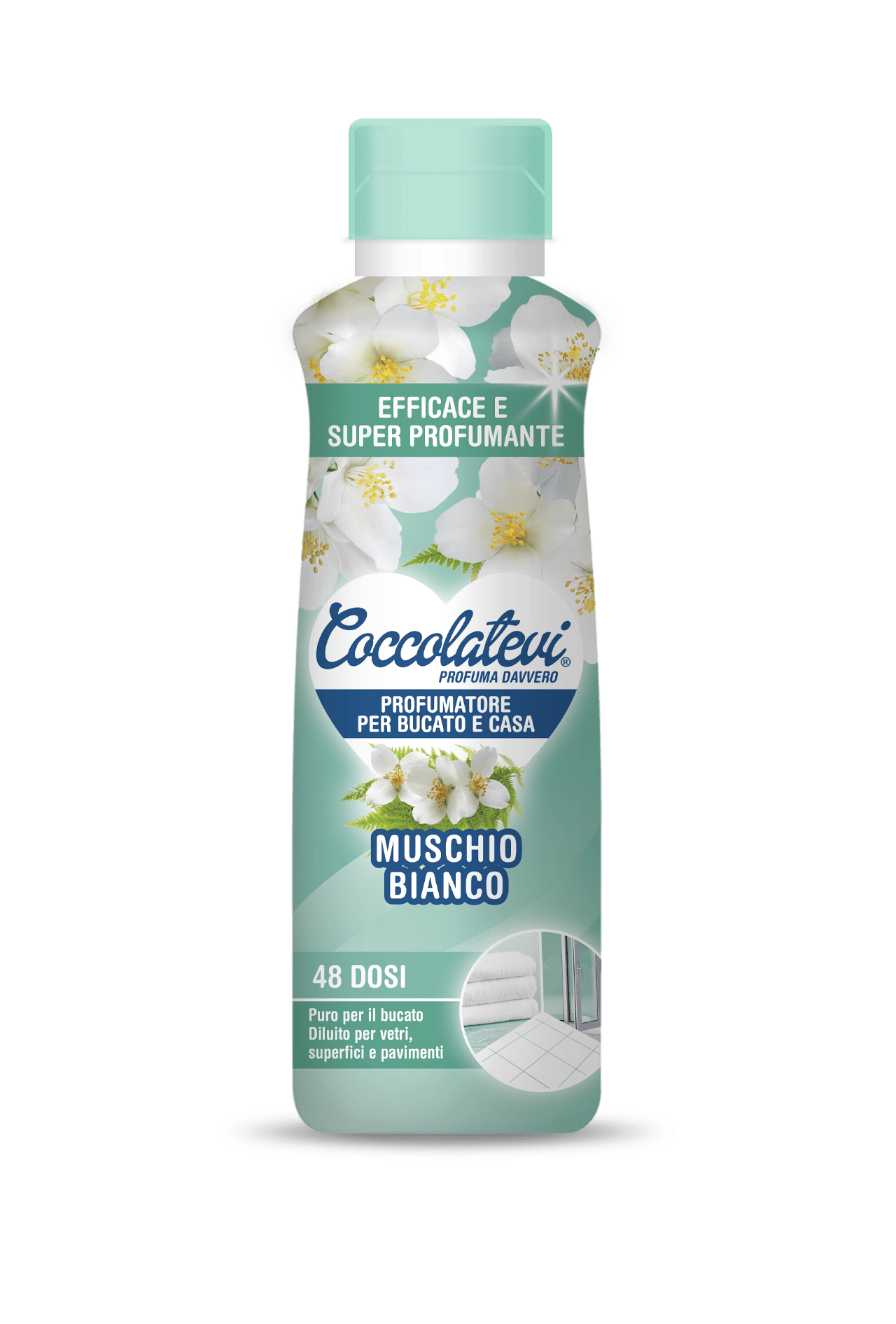 Coccolatevi - Muschio bianco mosóparfüm 250 ml (40 mosás)