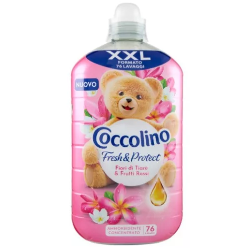 Coccolino - Öblítő fiori di tiaré & frutti rossi (76 mosás) 1, 75 L