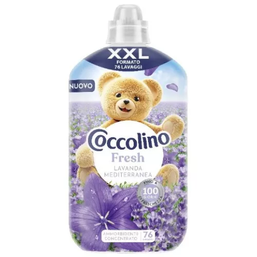 Coccolino - Öblítő fresh lavanda mediterranea (76 mosás) 1, 75 L
