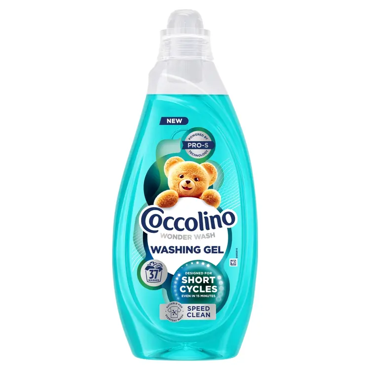 Coccolino - Wonder Wash Ultra Clean folyékony mosószer (37 mosás) 1, 48 L
