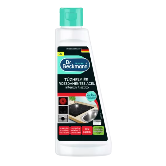 Dr. Beckmann - intenzív tűzhely - és rozsdamentesacél-tisztító 250 ml