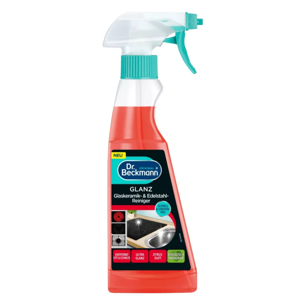 Dr. Beckmann - Tűzhely - és rozsdamentesacél-tisztító 250 ml