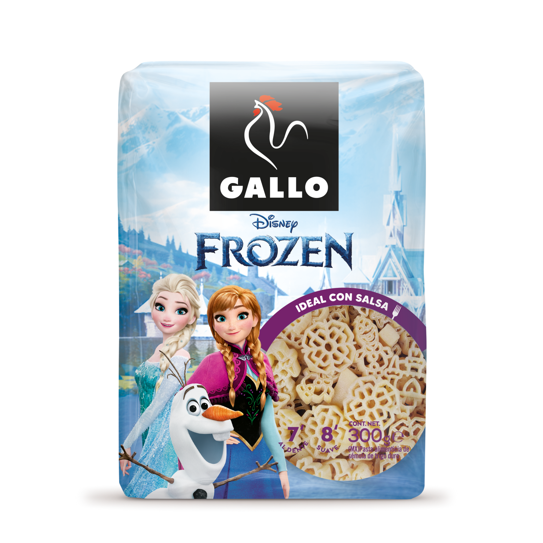 Gallo - Disney durumbúza tészta "jégvarázs" 300 g