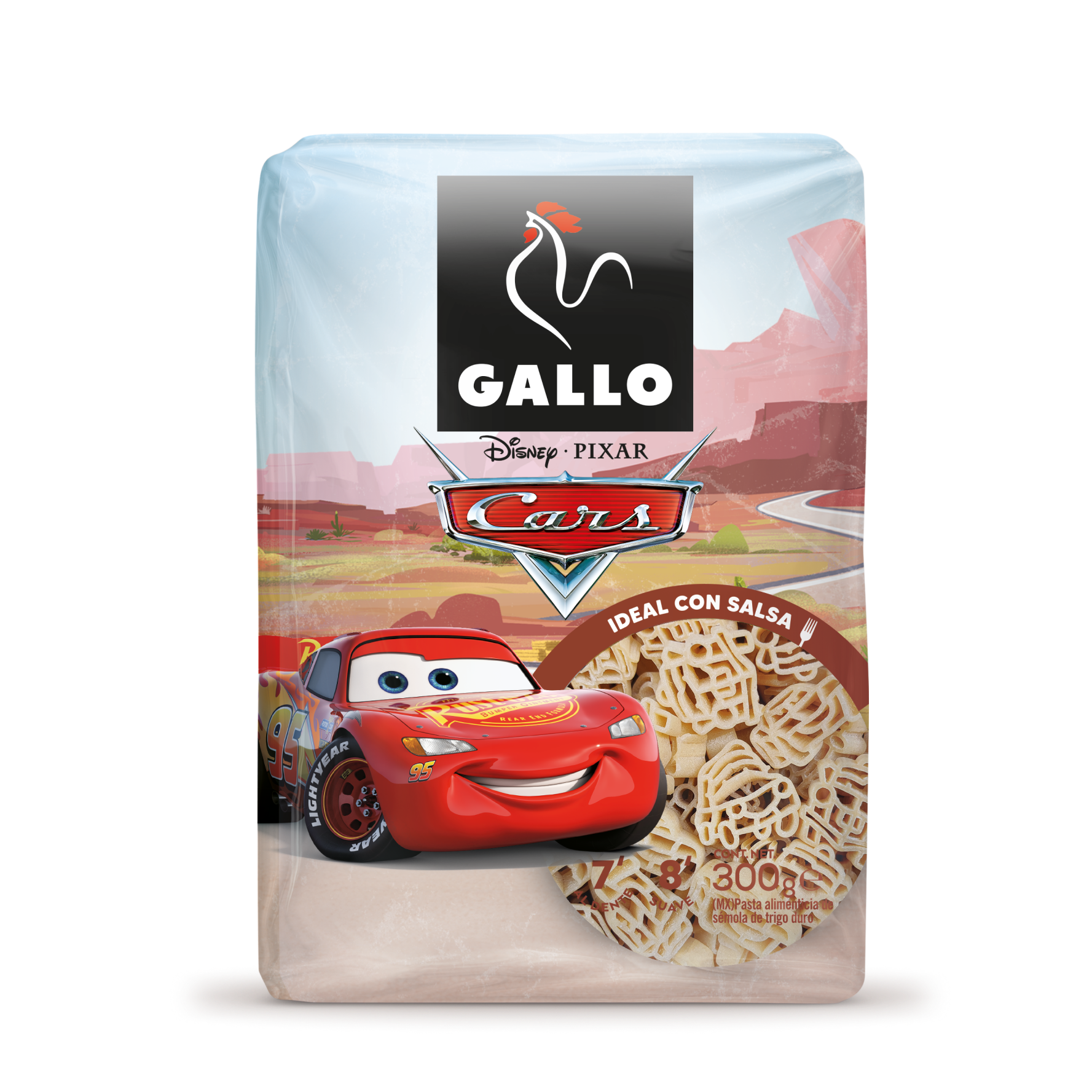 Gallo - Disney durumbúza tészta "verdák" 300 g