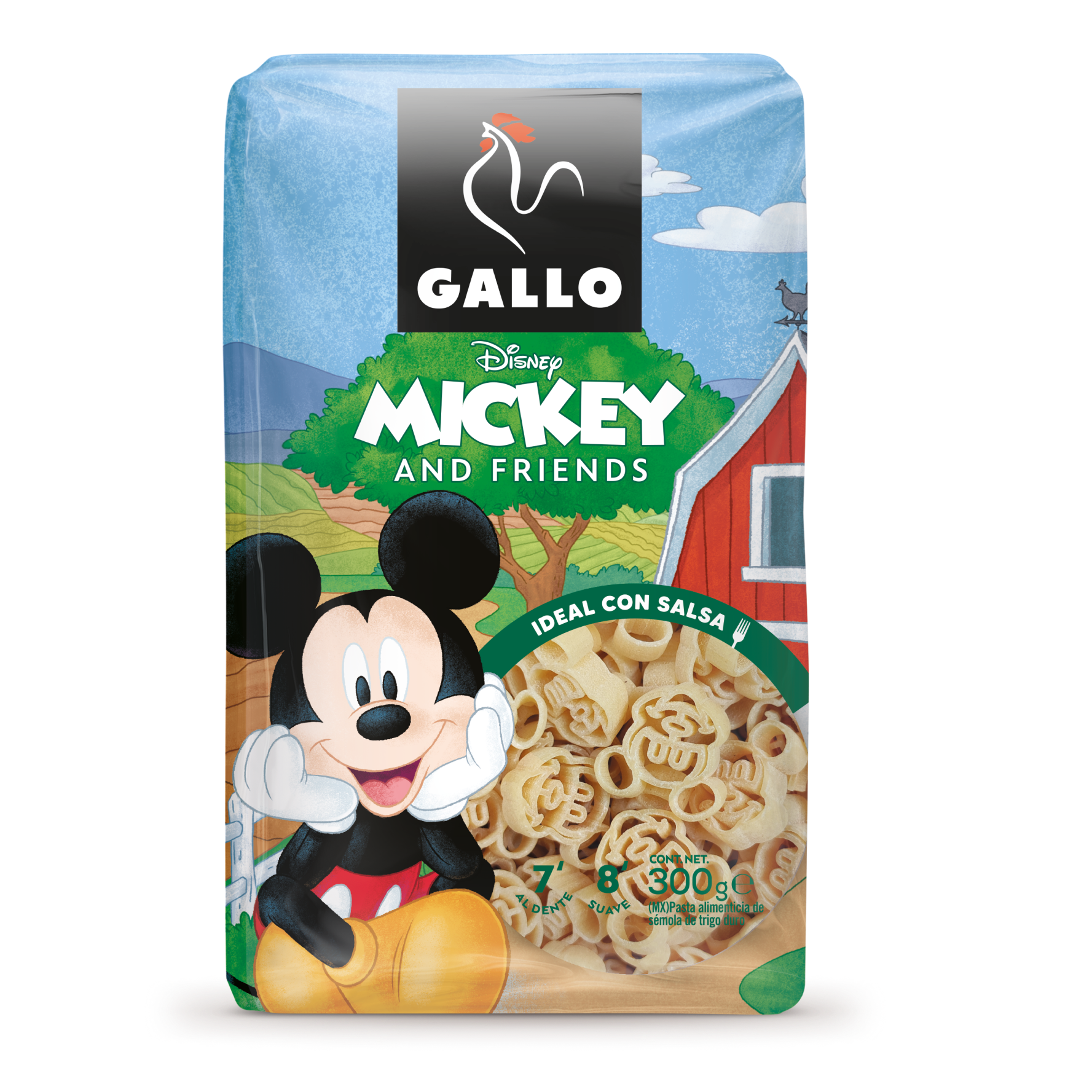 Gallo - Disney durumbúza tészta "mickey" 300 g