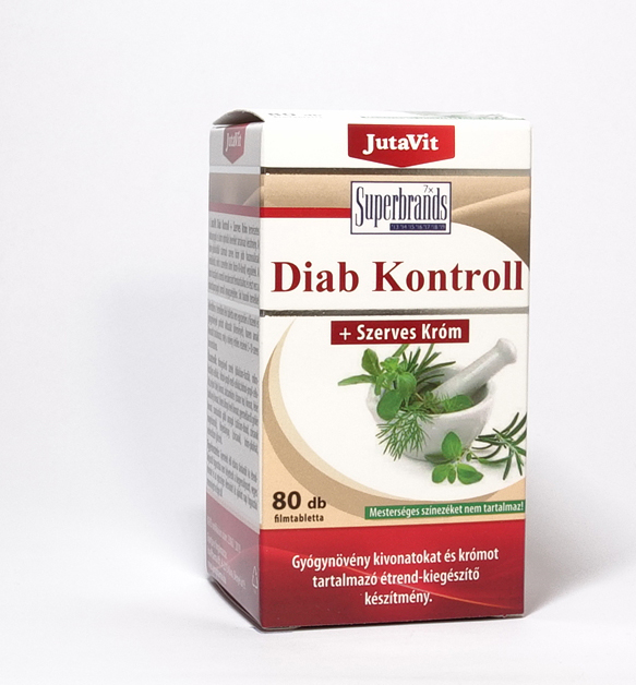 JutaVit - Diab Kontroll tabletta 80x
