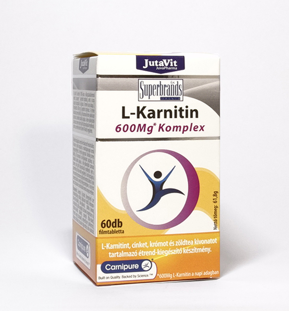 JutaVit - L-Karnitin 600mg komplex 60x