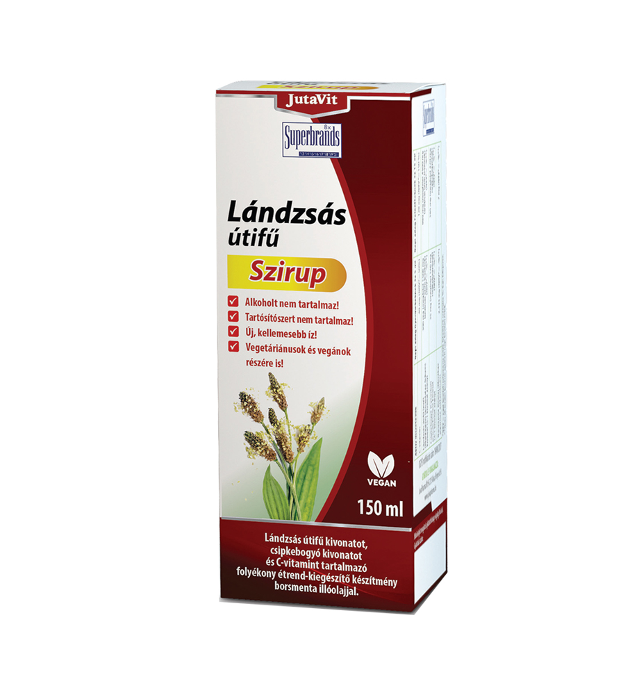 JutaVit - Lándzsás útifű szirup 150 ml