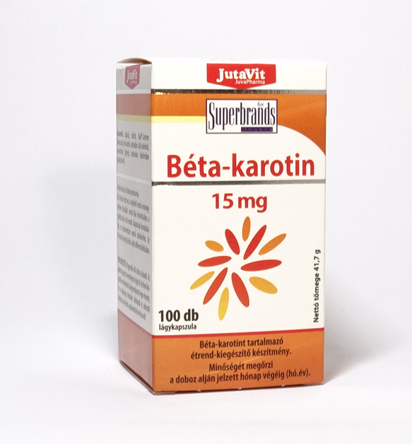 JutaVit - Béta-karotin 15 mg 100x
