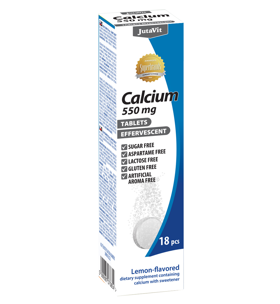 JutaVit - Calcium pezsgőtabletta 550mg