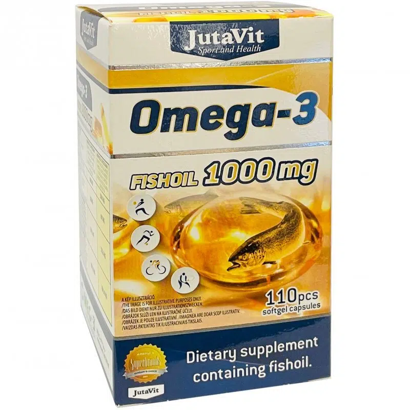 JutaVit - Omega-3 Fishoil 1000mg 110x (Tny)