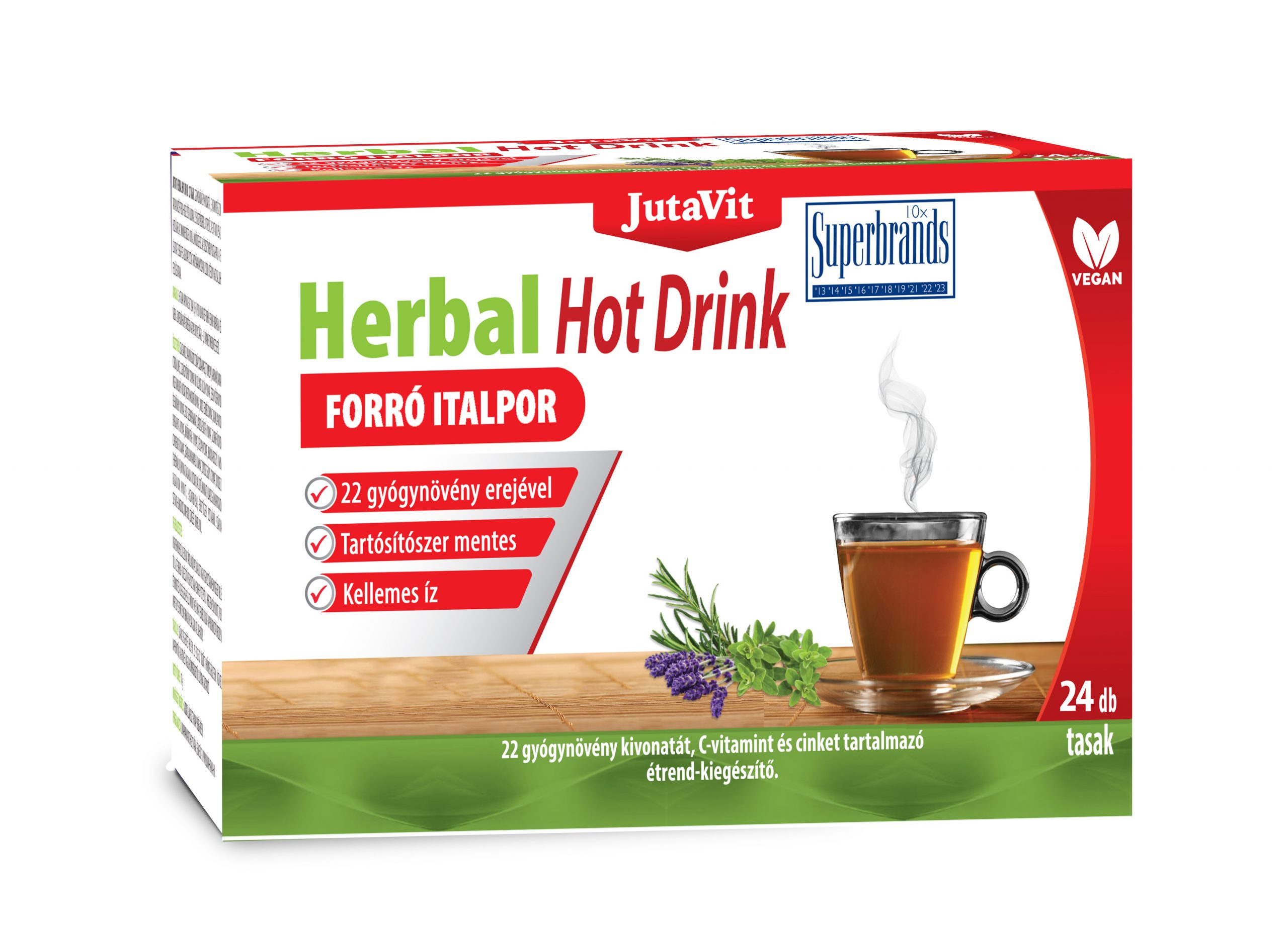 JutaVit - Herbal Hot Drink Felnőtt 24x