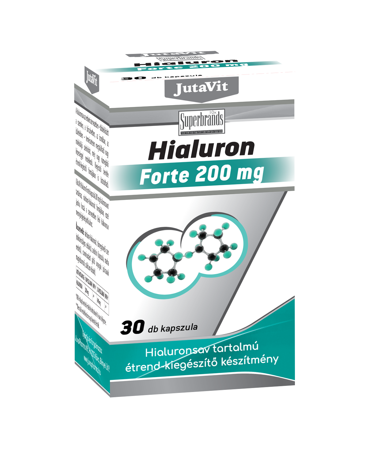 JutaVit - Hialuron forte 200mg kapszula 30x ÚJ TERMÉK!