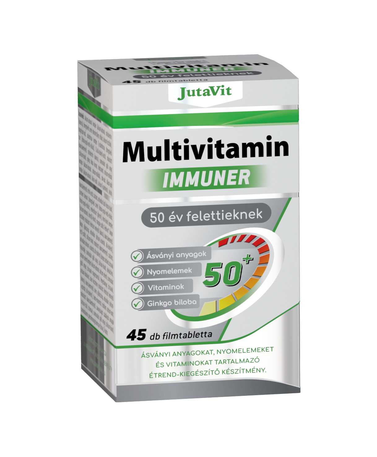 JutaVit - Multivitamin felnőtteknek immuner 50+ 45db (50 éven felülieknek)