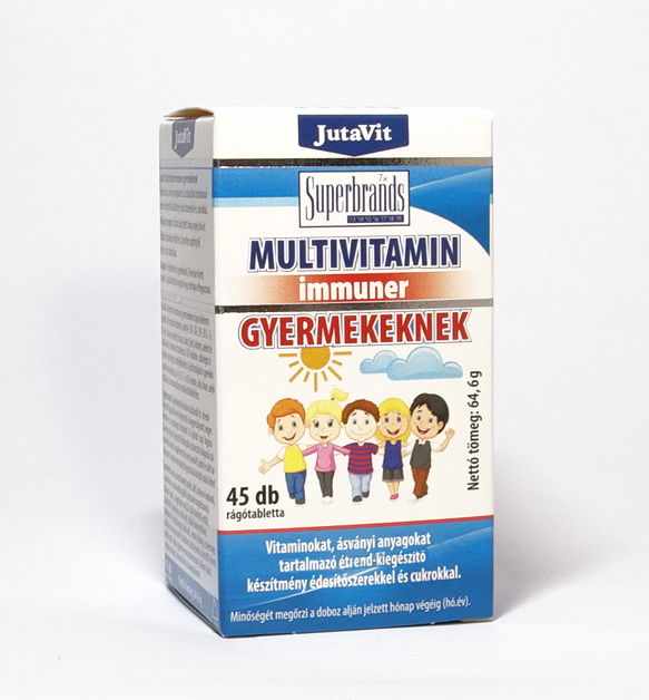 JutaVit - Multivitamin immuner gyermekeknek 45db
