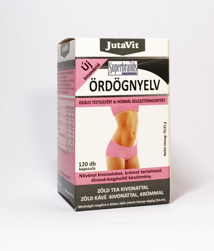 JutaVit - Ördögnyelv kapszula 120x