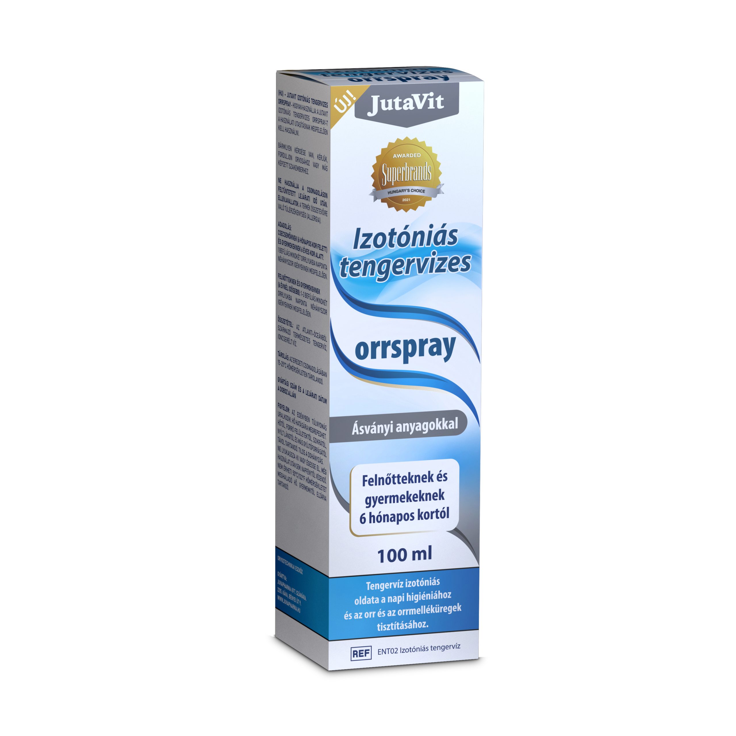 JutaVit - Izotóniás tengervizes orrspray 100 ml