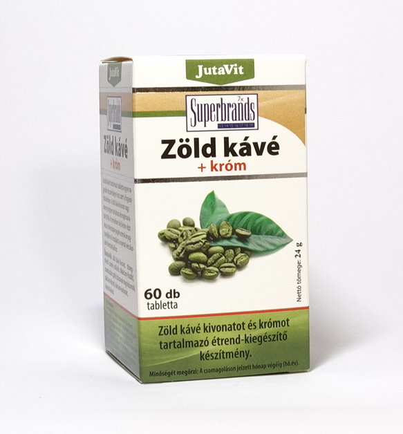 JutaVit - Zöld kávé tabletta 60x