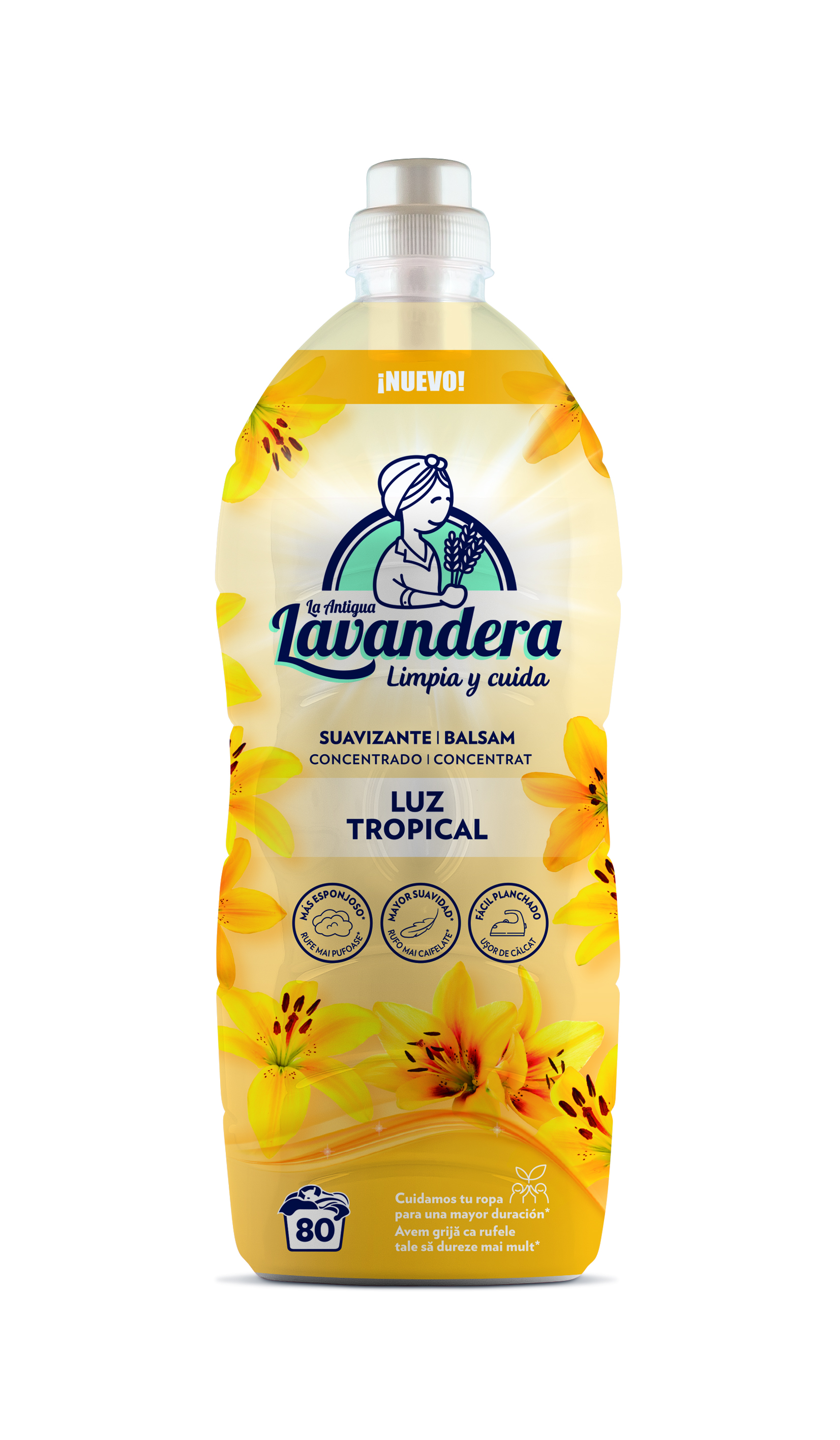 Lavandera - Trópusi virág öblítő 1, 76 L (80 mosás)