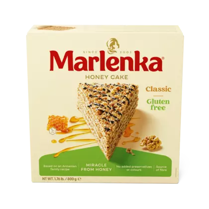 Marlenka - Gluténmentes mézes diós torta 800 g