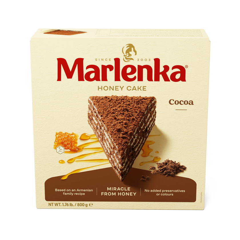 Marlenka - Kakaós mézes torta 800 g