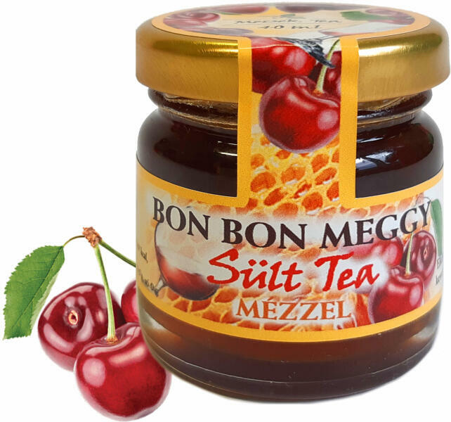 Mecsek Bon bon meggy Sült Tea mézzel 40ml