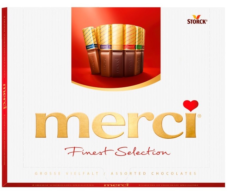 Merci - Selection Piros Desszert 250 g