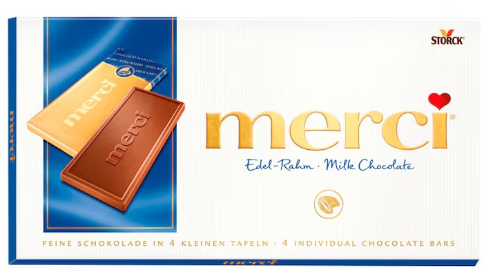 Merci - Táblás tejcsokoládé 100 g