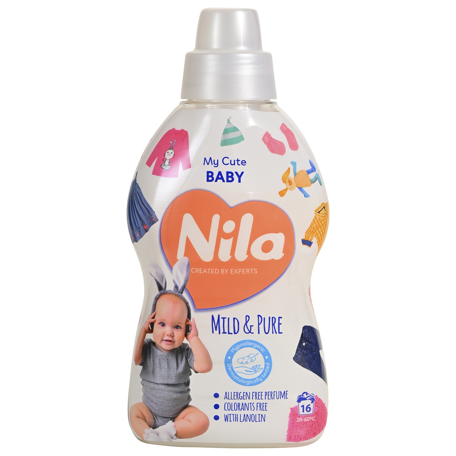 Nila - finommosószer My Cute Baby 900 ml (50 mosás)