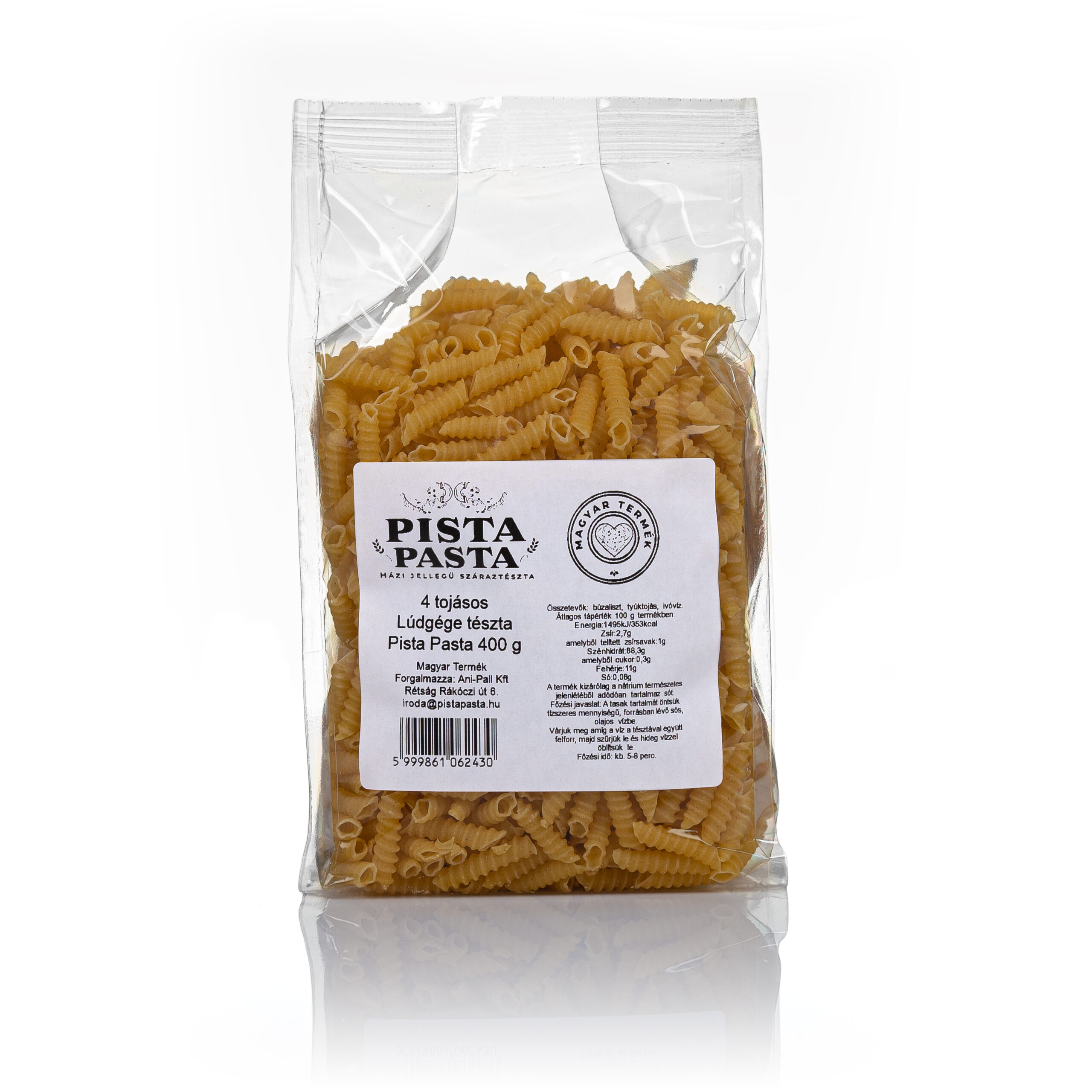 Pista Pasta - Lúdgége 400 g