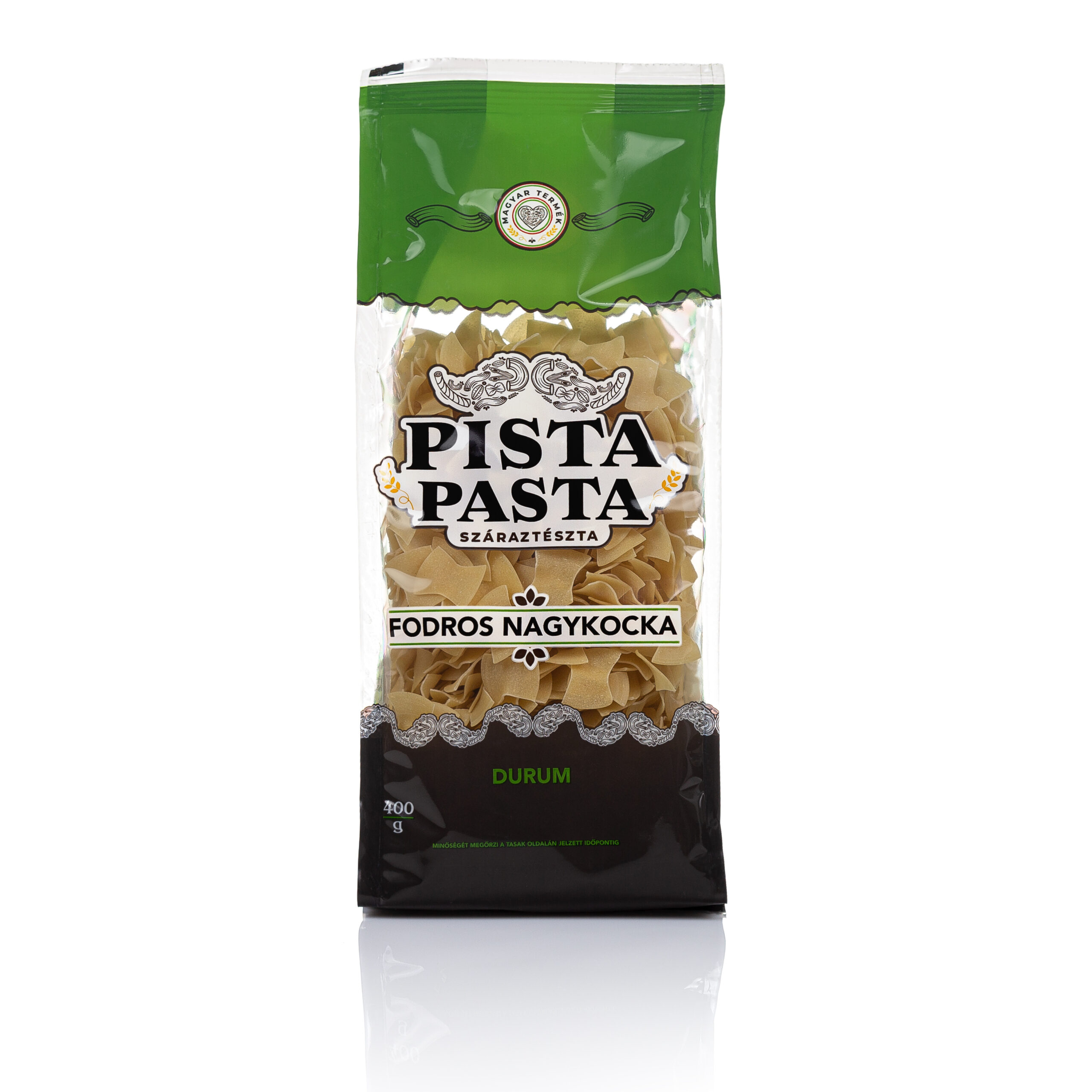 Pista Pasta - Durum Fodros nagykocka 400 g