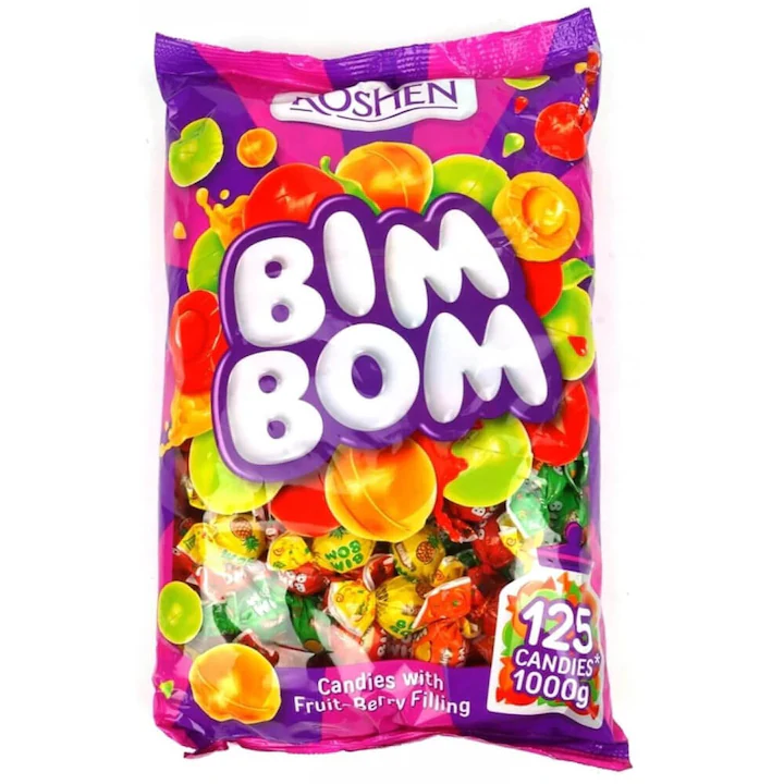 Roshen - Bim-Bom Gyümölcstöltelékkel 1 kg