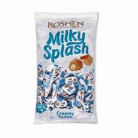 Roshen - Caramels, Milky Splash Toffee 1 kg