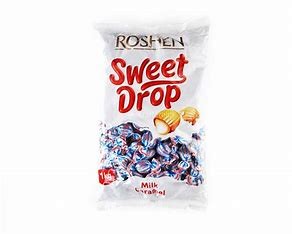 Roshen - Sweet Drop tejkaramellás cukorka 1 kg