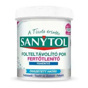 Sanytol - Fertőtlenítő és folteltávolító fehérítő por 0, 45 kg
