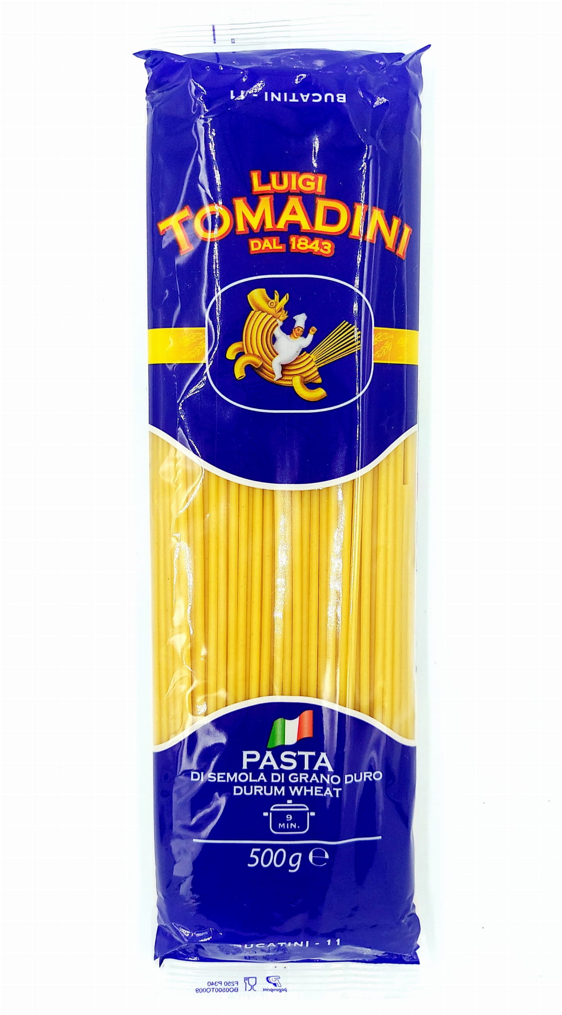 Luigi Tomadini - BUCATINI/MAKARÓNI TÉSZTA 100 % DURUMLISZTBŐL 500 g