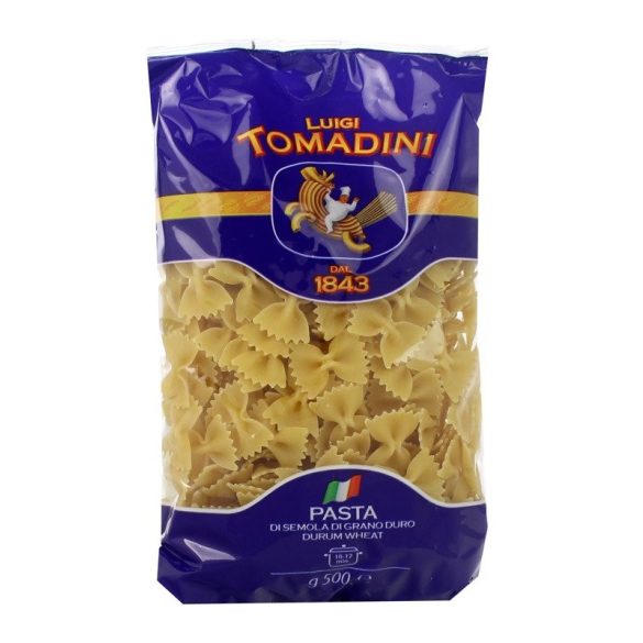 LUIGI TOMADINI - FARFALLE/MASNI TÉSZTA 100 % DURUMLISZTBŐL 500 g