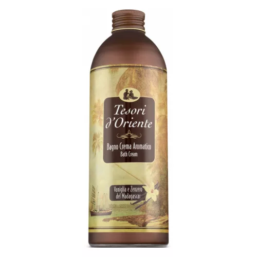 TESORI D'ORIENTE - fürdőkrém vanília és gyömbér aromával 500 ml