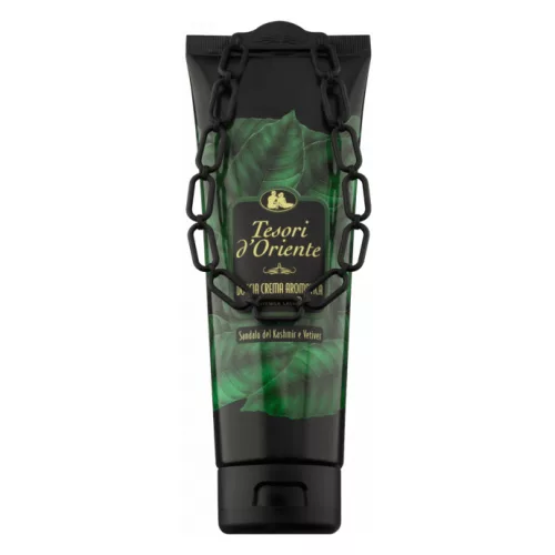 TESORI D'ORIENTE - krémtusfürdő szantálfa kasmírfa és vetiver aromával 250 ml