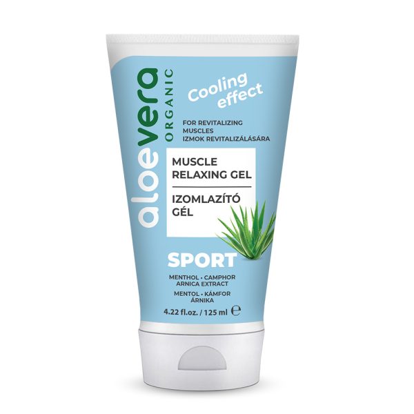 Aloe Vera Organic - Sport Izomlazító gél 125 ml